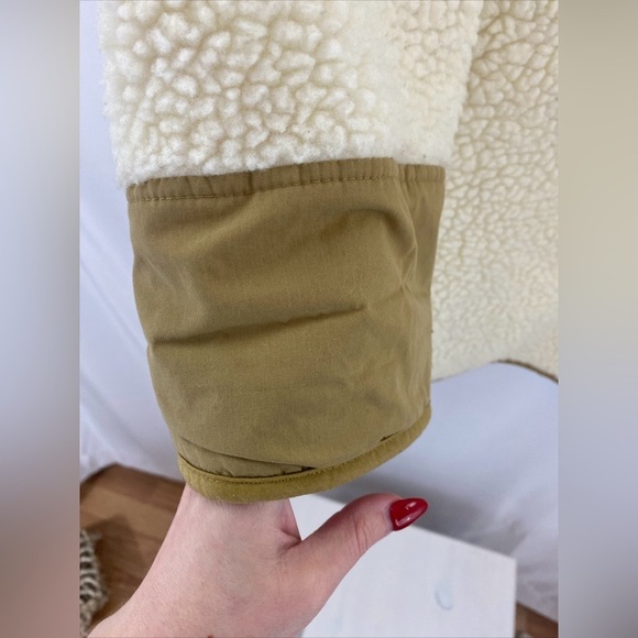 Quilted 2 in 1 Sherpa Women's Jacket & Vest - Picture 11 of 16